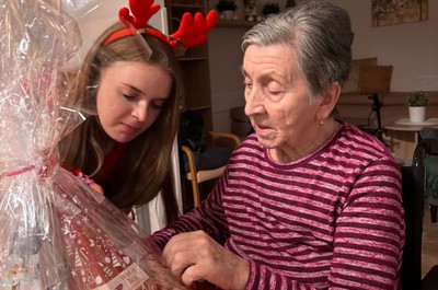 Vánoce u nás v domově 2025