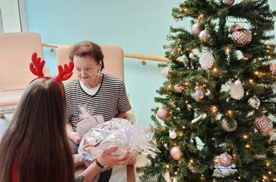 Vánoce u nás v domově 2025